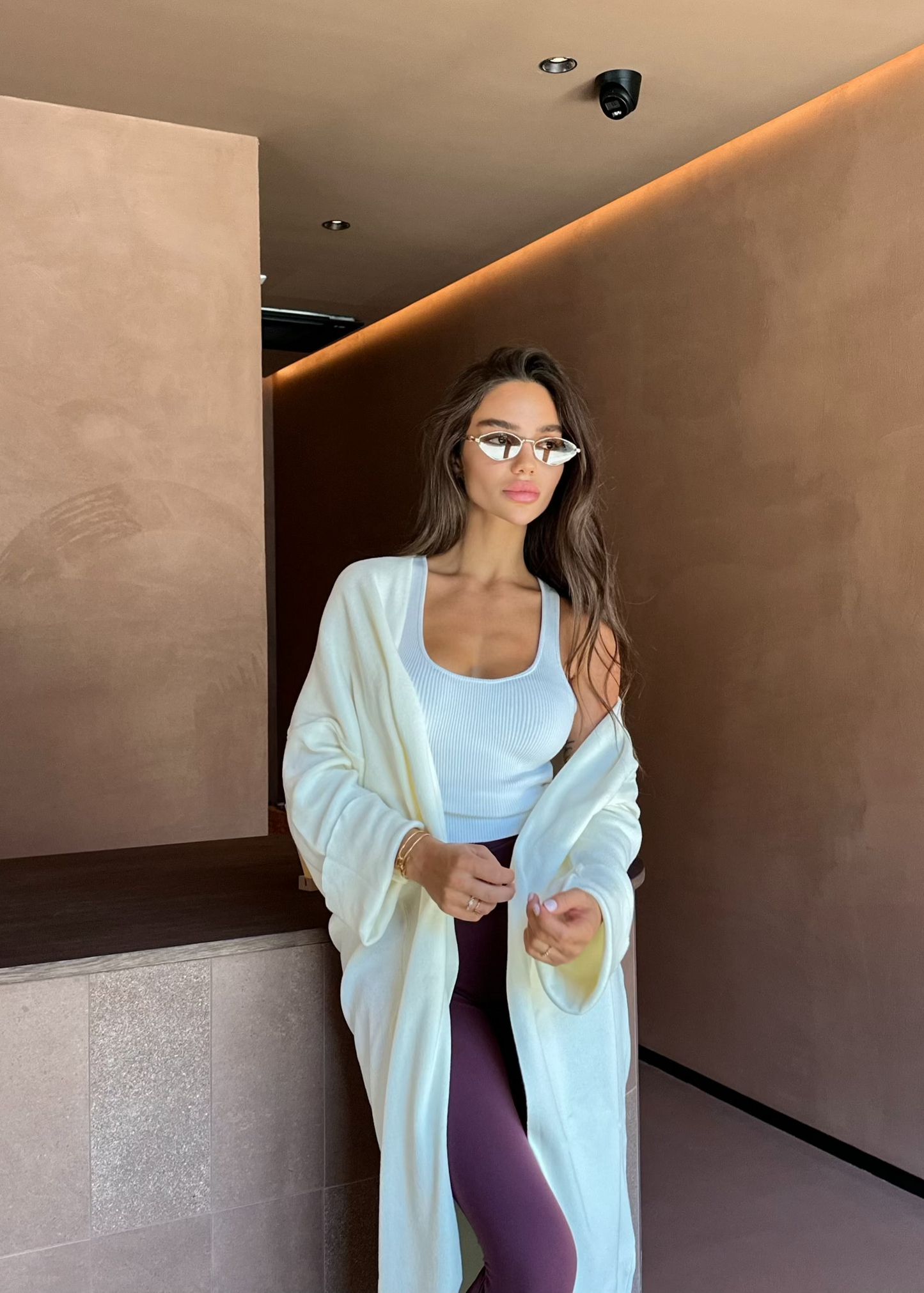 Dion Cardigan White