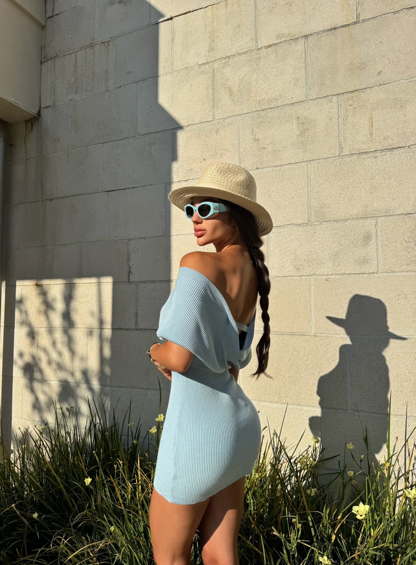 Jolie Dress Mini Baby Blue