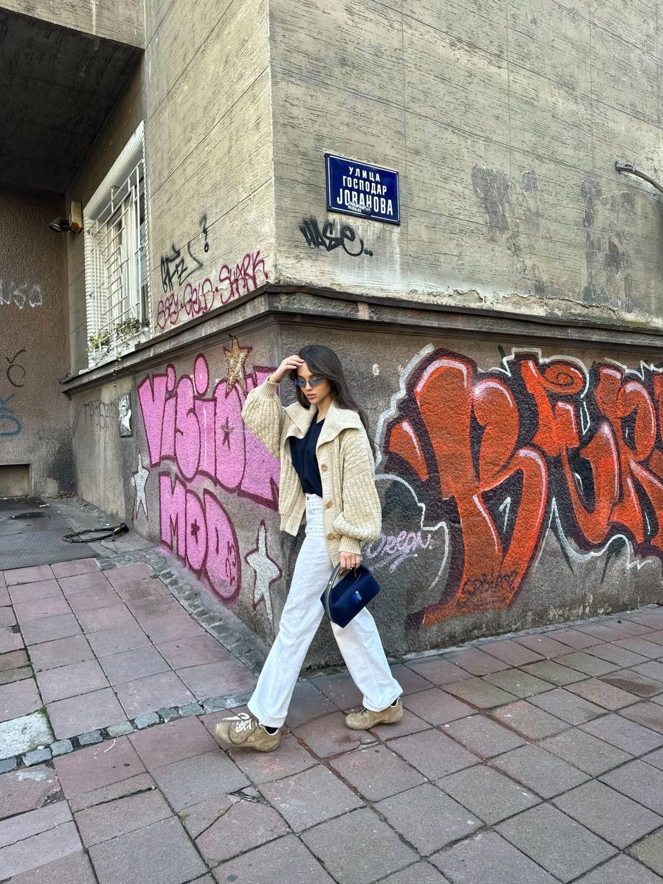 Mini Bomber Soft Beige