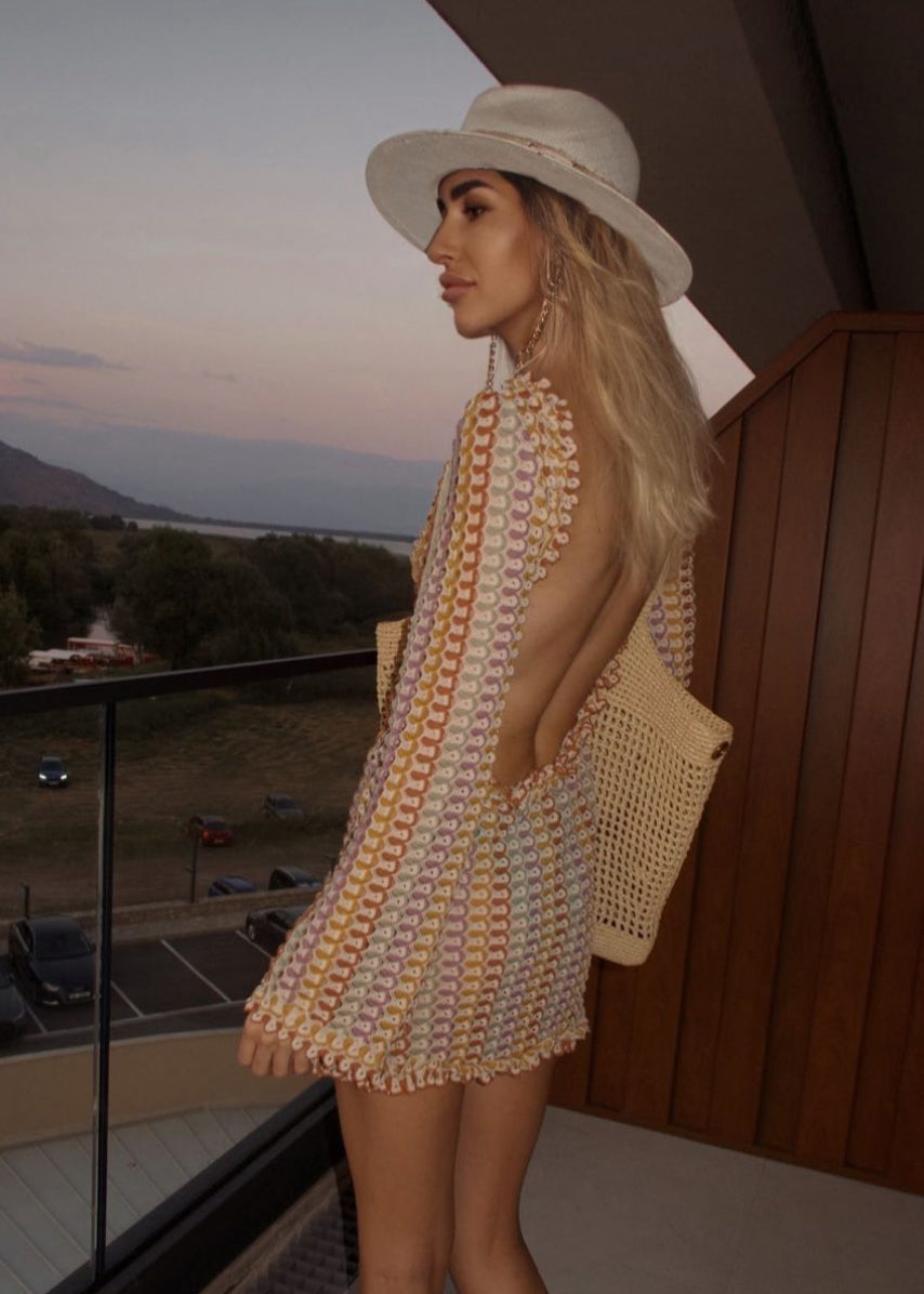 Pastel Mini Dress