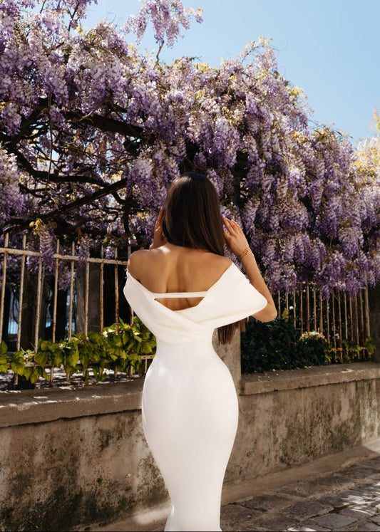 Jolie Dress White