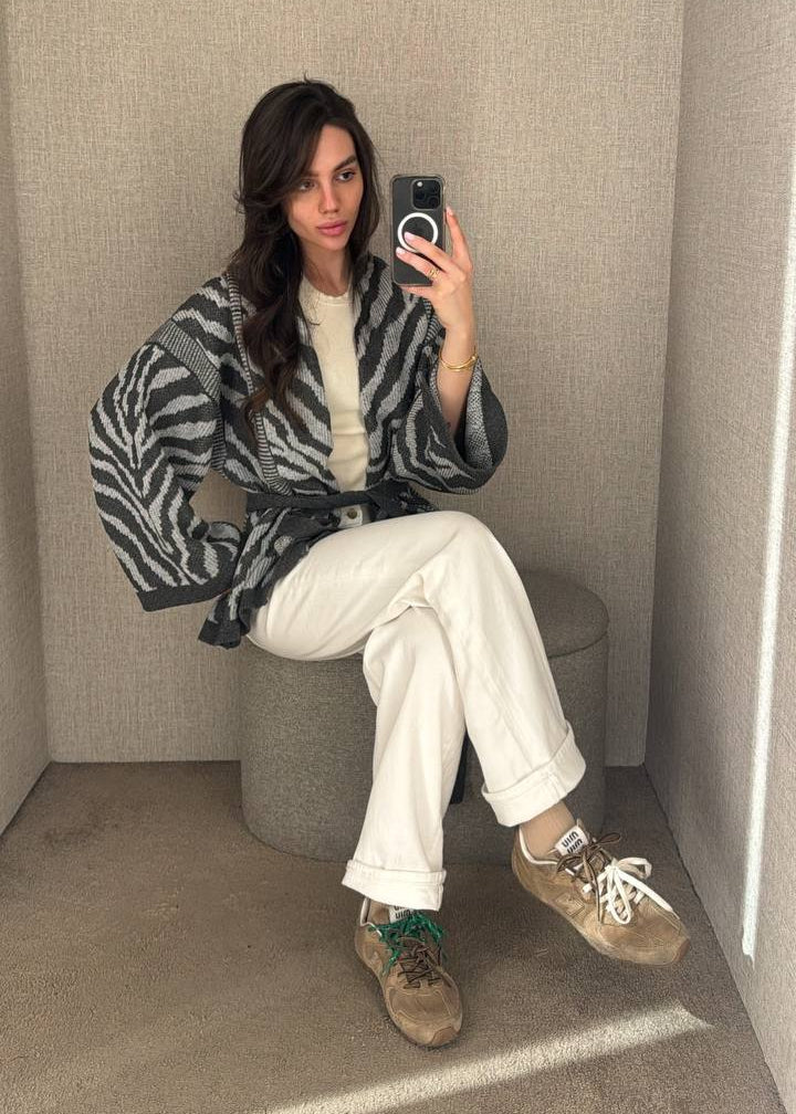Grey Cardigan