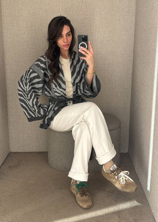 Grey Cardigan