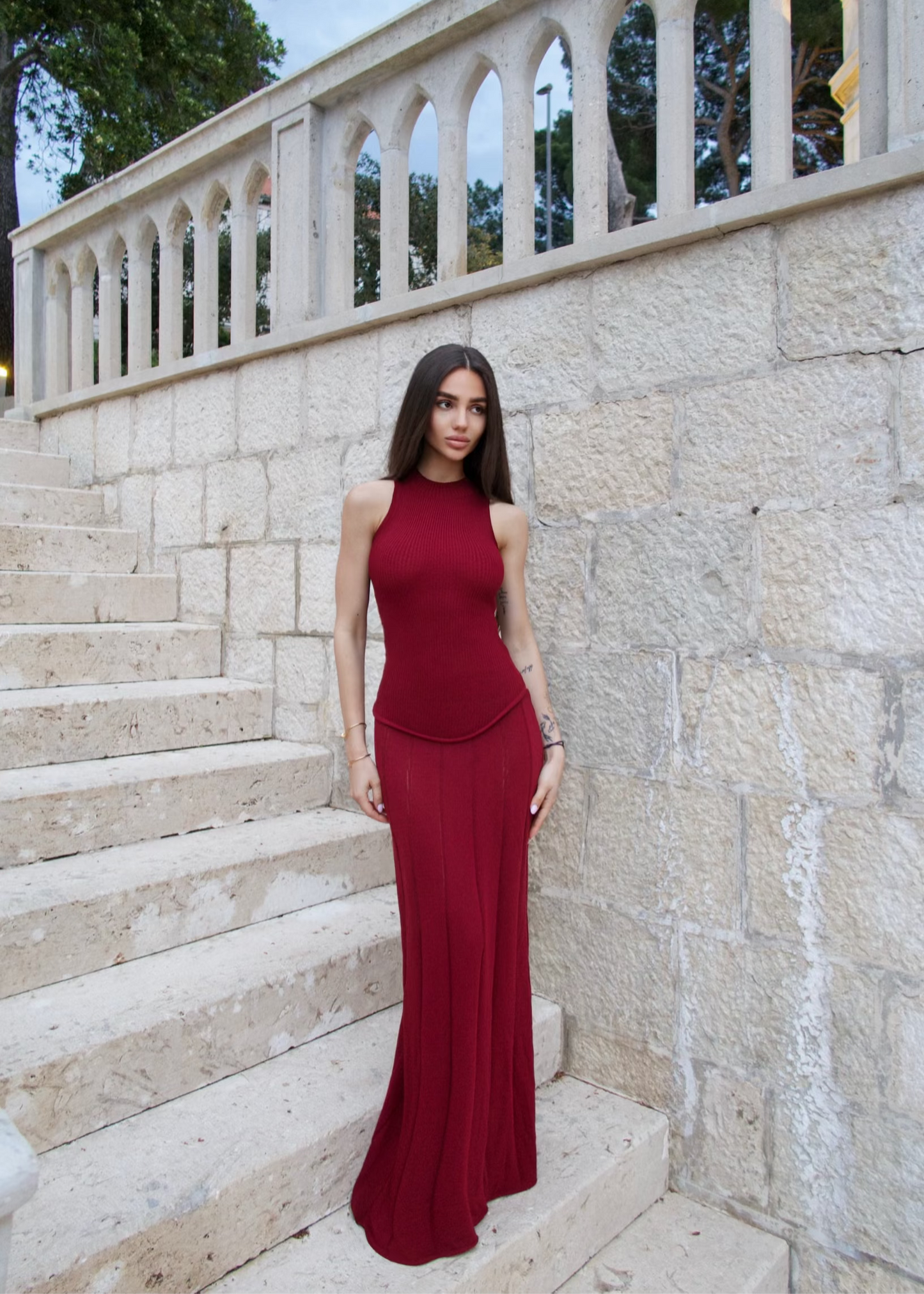 Cloi Dress Red