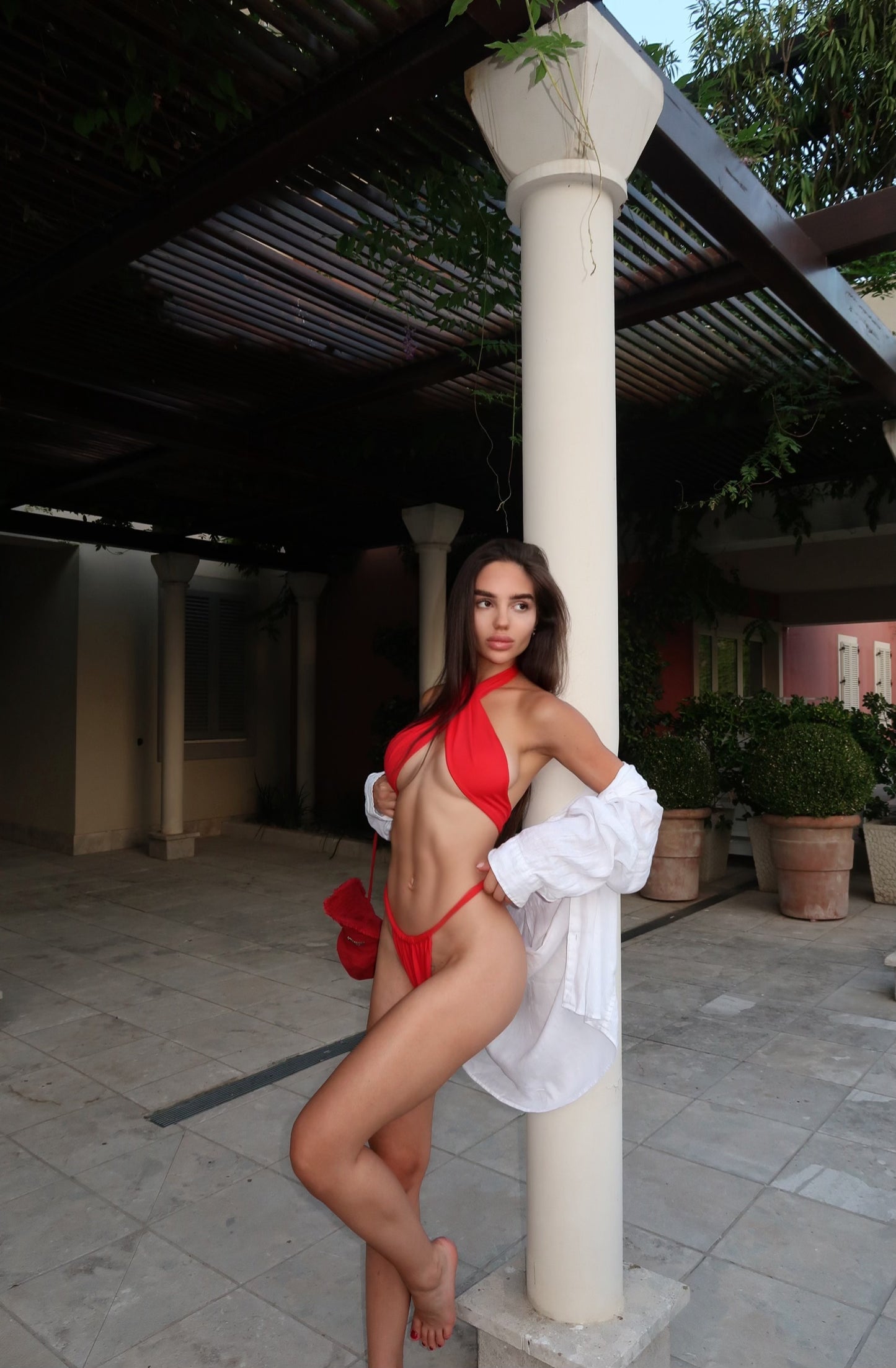 Lea Swim Red